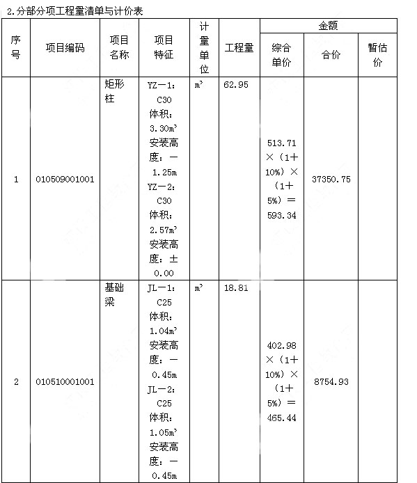 2013年造价工程师案例分析真题及答案