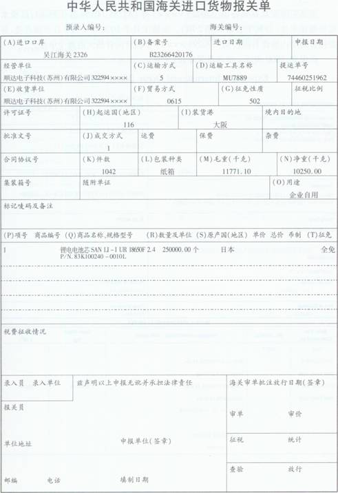 查找报关单填制错误一:2013年报关员资格全国
