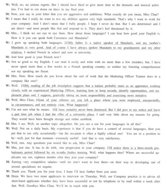 英语专八听力模拟题第二套原文及答案解析