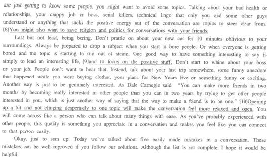 英语专八听力模拟题第四套答案解析