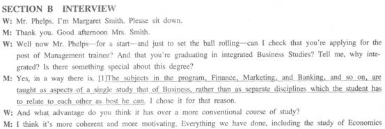 英语专八听力模拟题第七套