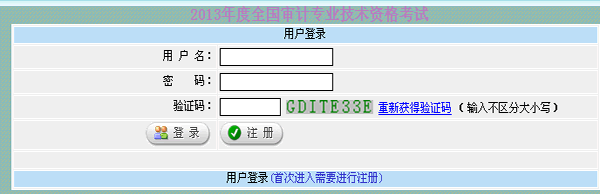 新疆審計(jì)師網(wǎng)上報(bào)名入口