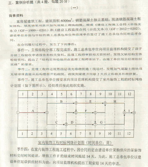 2013年二级建造师考试建筑工程真题(图片版)