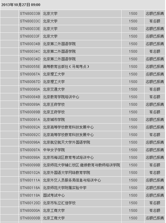 托福报名:全国8-10月放出新考位-托福考试