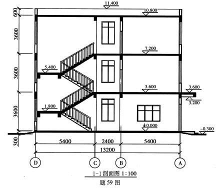 国2013年7月高等教育自学考试建筑工程概论试