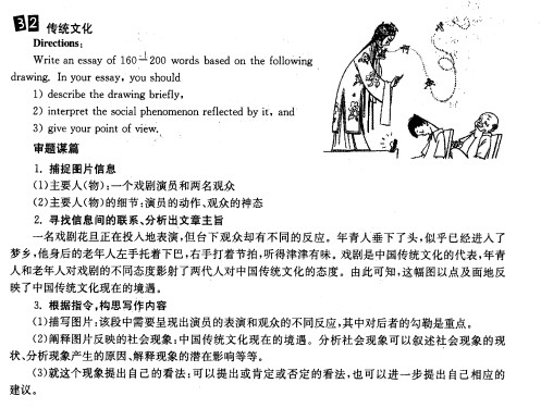 2014考研英语作文终极预测:传统文化