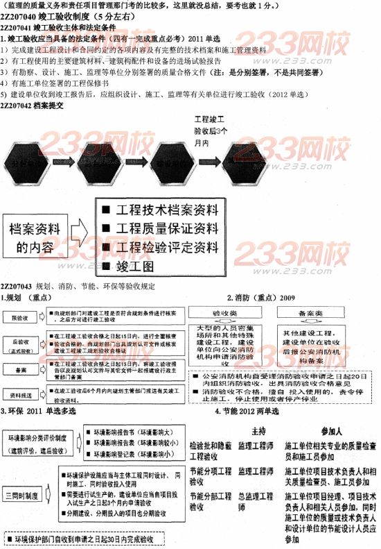 233网校2014二建法规资料:建设工程质量法律制度