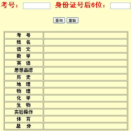遂宁市2014中考成绩查询入口 _ 中考 _ 233网