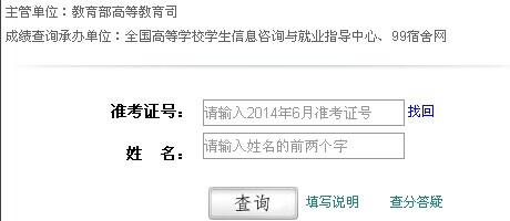 五种方法:准考证忘了怎么查四级成绩-英语四级