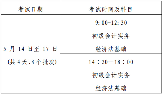 2016年甘肃初级会计职称无纸化考试报名时间