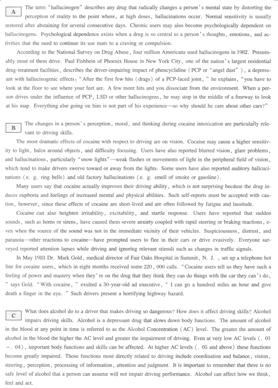 2015年国英语等级考试pets5笔试真题试卷(含答