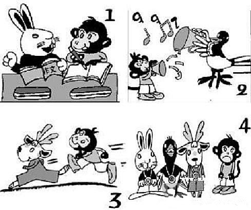 一年级看图讲故事