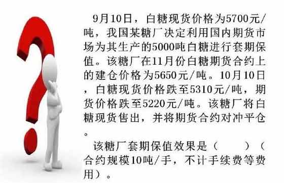 期货从业资格考试案例题解析