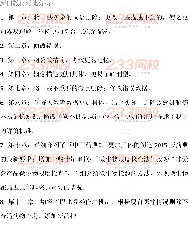 2016年执业药师《药学专业知识一》考试教材