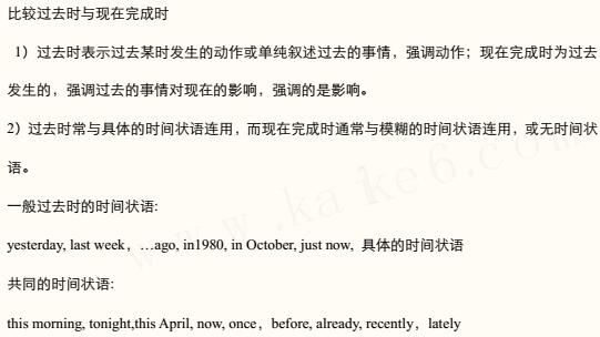 初中英语八大时态精讲笔记:现在完成时-中学资