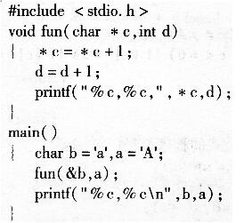 2016年计算机二级C语言考前30天必做题(6)