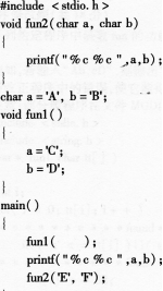 2016年计算机二级C语言考前20天必做题(5)