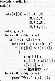 2016年计算机二级C语言考前20天必做题(7)