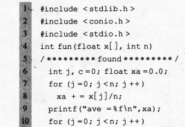2016年计算机二级C语言考前15天冲刺必做题(7)