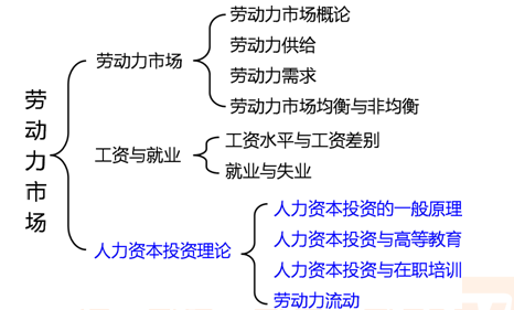 2017年中级经济师人力资源知识框架