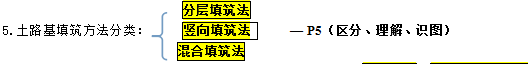 二级建造师公路工程考点：路基施工技术