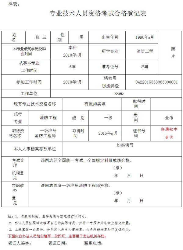 2016年度重庆一级注册消防工程师证书领取通