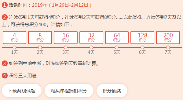 春节假期上233网校app签到抢双倍积分，为刷二建题库做储备