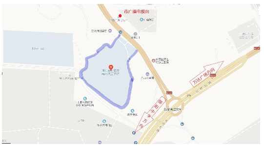 十堰市高级技工学校考点位置地图