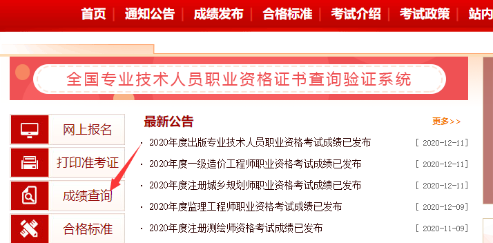 中国人事考试网现在可查询2015-2019年执业药师考试成绩