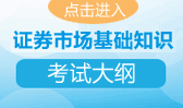 点击进入2013年证券市场基础知识考试大纲专题