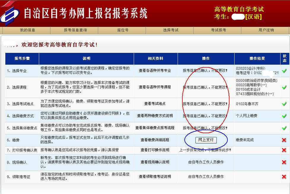 新疆教师资格考试网上报名操作流程