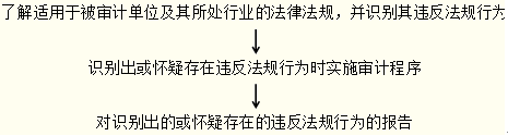 财务报表审计中对法律法规的考虑