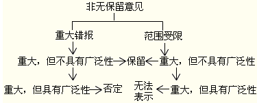 非无保留意见的审计报告