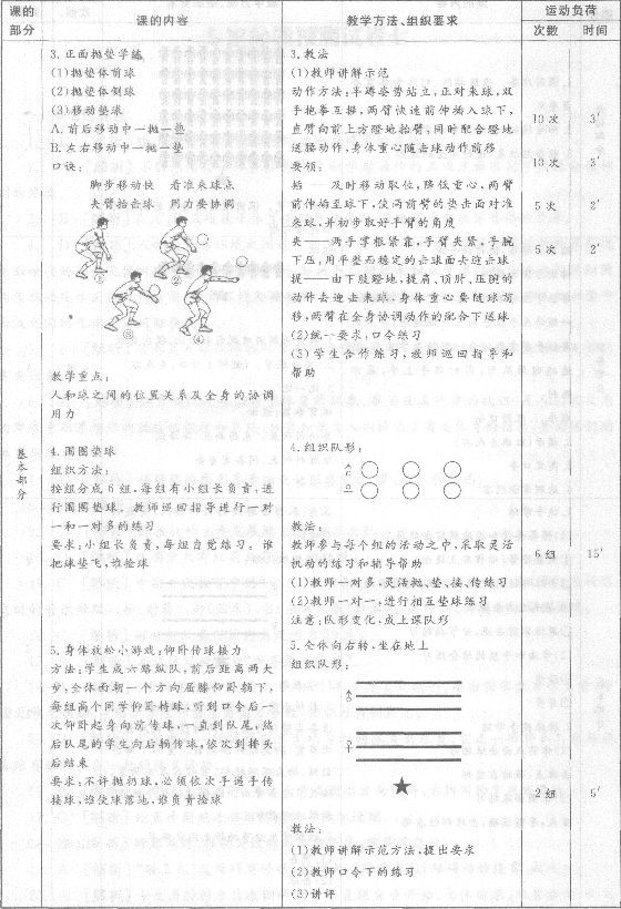 2014教师资格体育与健康学科知识与教学能力(初级中学)专家命题卷(9)