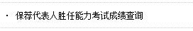 2015年保荐代表人胜任能力成绩查询时间