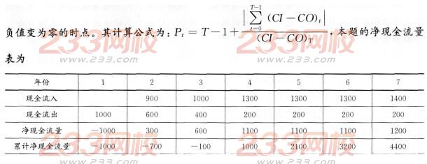 2016年一级建造师《工程经济》模拟测试卷(1)