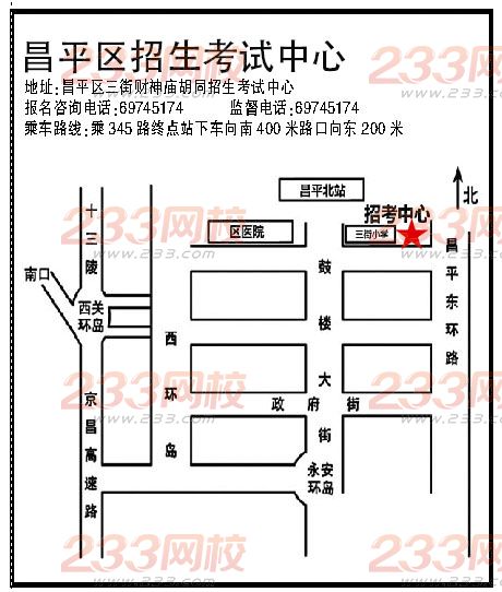 北京成人高考区县招办报名咨询联系方式--昌平区