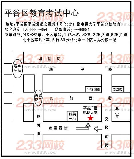 北京成人高考区县招办报名咨询联系方式--平谷区