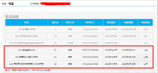 学员分享：教师资格证考试高分通关经验心得