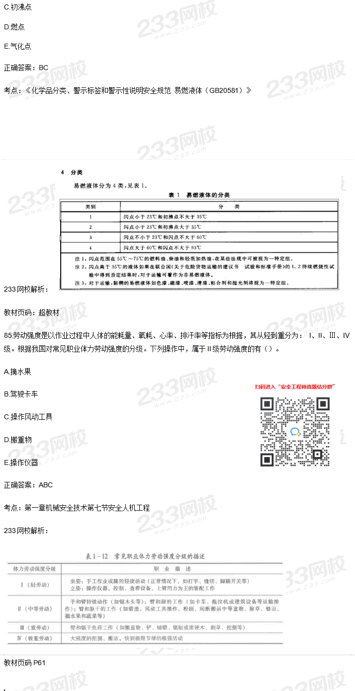 2020安全生产技术基础真题答案