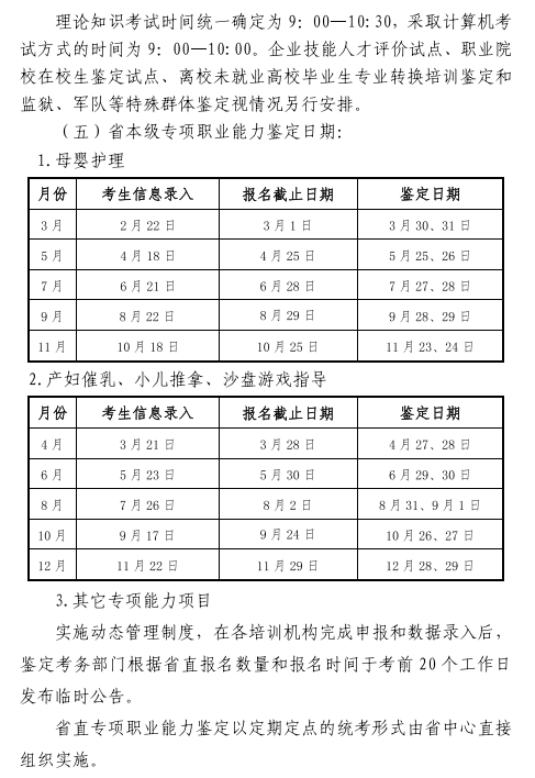 2019年辽宁省职业技能鉴定公告(含人力资源考试)