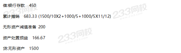 2019年中级会计实务考试真题答案