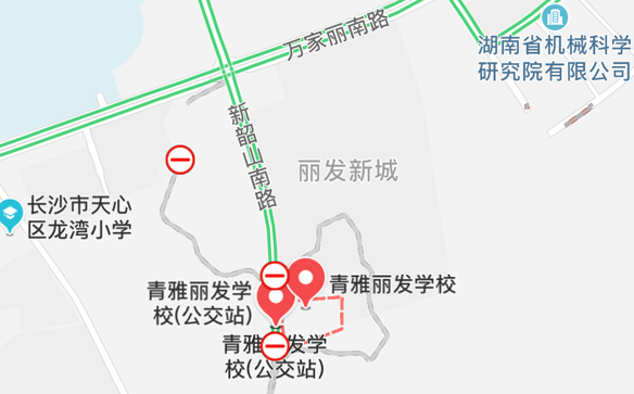 2020年湖南长沙考区二级建造师执业资格考试考点地图