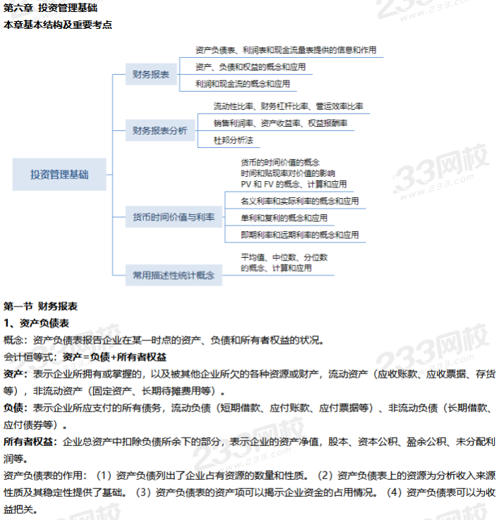 网罗精华资料，11月基金从业考前冲刺资料大集合！