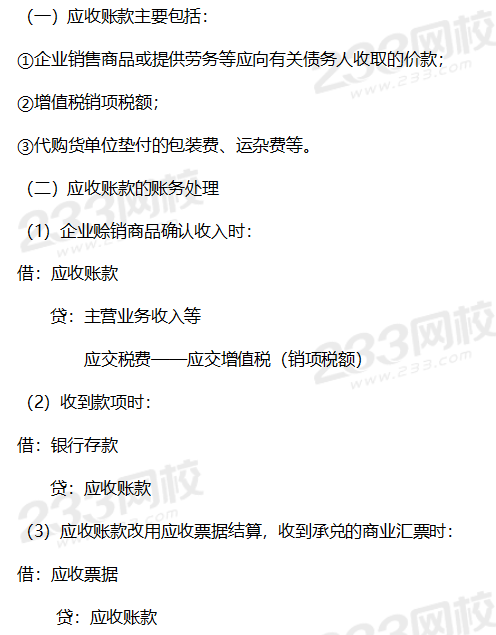 应收账款